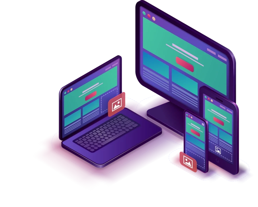 Different display devices with customized designs